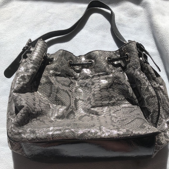 (Express black snake print cinched) - Picture 4 of 4